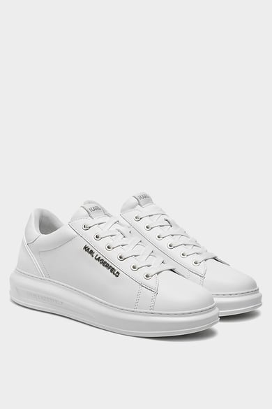 ΠΑΠΟΥΤΣΙ KARL LAGERFELD - 01W WHITE LEATHER